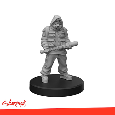 Cyberpunk Red - Sada 3 figurek - Combat Zoners C