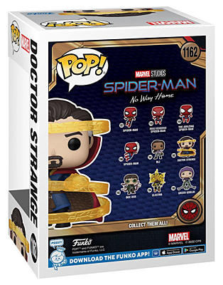 Spider-Man: No Way Home - Doctor Strange (with Spell) POP Vinyl Bobble-Head Figure