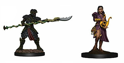 Figurka D&D - Yuan-Ti Pureblood Adventurers - Unpainted (Dungeons & Dragons: Nolzur's Marvelous Miniatures)