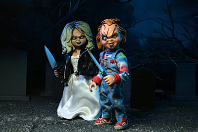Bride of Chucky - Chucky and Tiffany Clothed Action Figure 2-pack