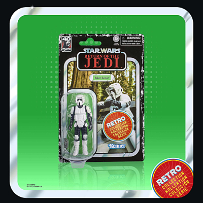 Star Wars - Retro Collection - Biker Scout Action Figure (Return of the Jedi)