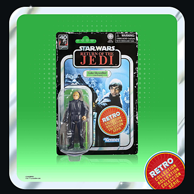 Star Wars - Retro Collection - Luke Skywalker (Jedi Knight) Action Figure (Return of the Jedi)