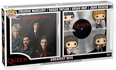 Queen - Greatest Hits 4-pack POP Albums Vinyl Figure