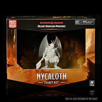 Figurka D&D - Nycaloth - Paint Kit (Dungeons & Dragons: Nolzur's Marvelous Miniatures)