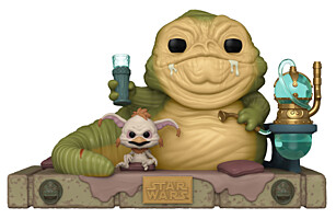 Star Wars - Jabba the Hutt and Salacious B. Crumb POP Vinyl Bobble-Head Figure
