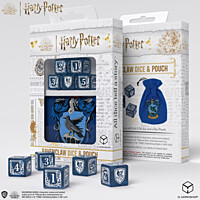 Sada 5 kostek s váčkem - Harry Potter - Havraspár (Ravenclaw) - Blue
