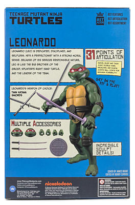 Teenage Mutant Ninja Turtles - Leonardo (Comic Book) Exclusive akční figurka
