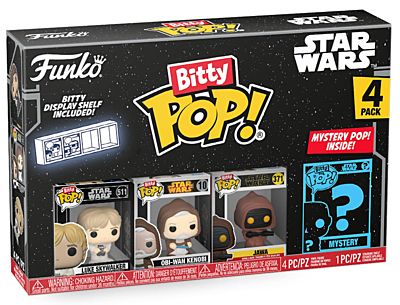 Star Wars - Luke Skywalker 4-pack Bitty POP Vinyl Figure