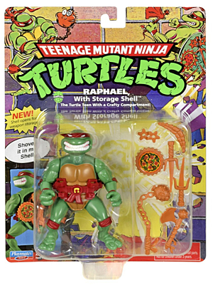 Teenage Mutant Ninja Turtles - Classic Raphael with Storage Shell akční figurka