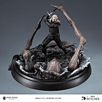 The Witcher - Geralt vs. Kikimora soška 21 cm