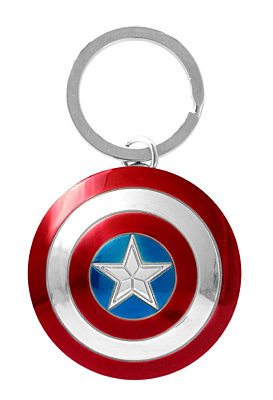 Avengers - klíčenka štít Kapitána Ameriky (Captain America Shield)