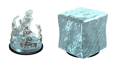 Figurka D&D - Gelatinous Cube - Unpainted (Dungeons & Dragons: Nolzur's Marvelous Miniatures)