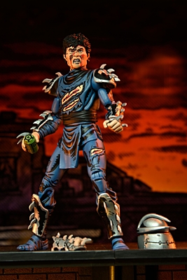 Teenage Mutant Ninja Turtles - Mirage Comics - Shredder Battle Damaged akční figurka