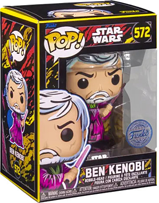 Star Wars - Ben Kenobi (Retro Series) Special Edition POP Vinyl Bobble-Head figurka