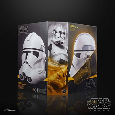 Star Wars - The Black Series - Phase II Clone Trooper Electronic Helmet (SW: The Clone Wars)