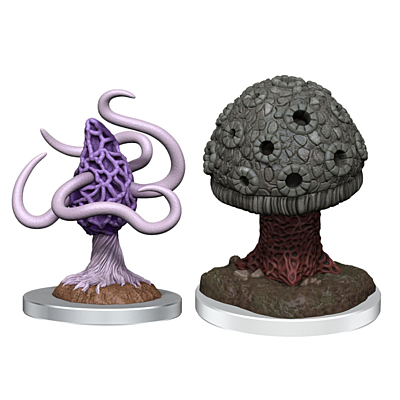 Figurka D&D - Shrieker & Violet Fungus - Unpainted (Dungeons & Dragons: Nolzur's Marvelous Miniatures)