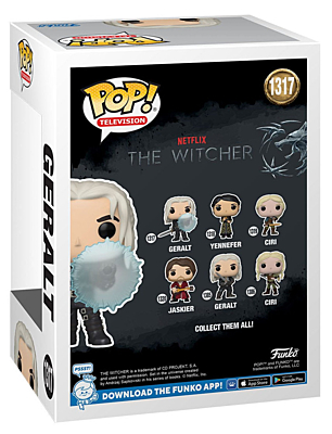 The Witcher - Geralt (Shield) POP Vinyl figurka