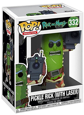 Rick and Morty - Pickle Rick (with Laser) POP Vinyl figurka