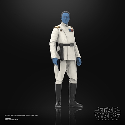 Star Wars - The Black Series - Grand Admiral Thrawn akční figurka 15 cm (SW: Ahsoka)