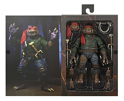 Universal Monsters x Teenage Mutant Ninja Turtles - Raphael as The Wolfman akční figurka 18 cm