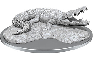 Figurka D&D - Giant Crocodile - Unpainted (Deep Cuts)