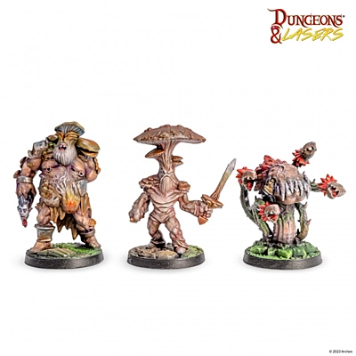 Dungeons & Lasers - Woodland Dwellers - Unpainted