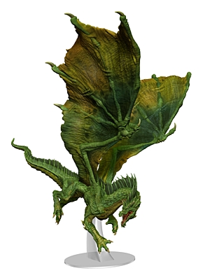 Figurka D&D - Adult Green Dragon - Unpainted (Dungeons & Dragons: Nolzur's Marvelous Miniatures)