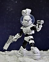 Usagi Yojimbo - Space Usagi Yojimbo B&W akční figurka