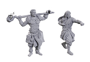 Figurka D&D - Archdruid and Martial Arts Adept - Unpainted (Dungeons & Dragons: Nolzur's Marvelous Miniatures)