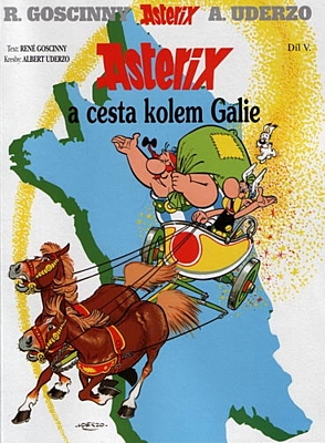 Asterix 05: Asterix a cesta kolem Galie (4. vydání)