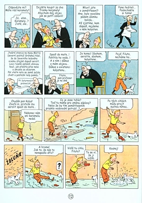 Tintinova dobrodružství 10: Záhadná hvězda